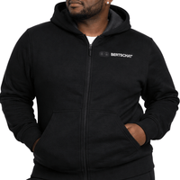 Veste Chauffante Hommes - Dual-Heating | USB - Noir