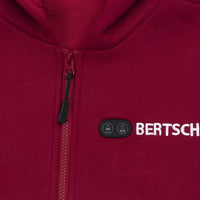 Veste Chauffante Hommes - Dual-Heating | USB - Bordeaux