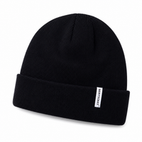 Bonnet Chauffant – Beanie Noire Électrique