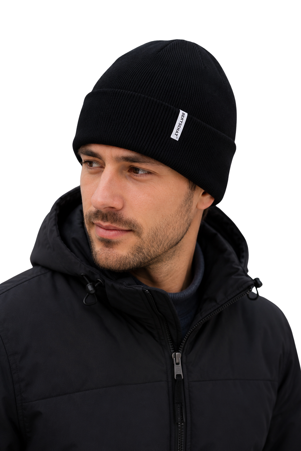Bonnet Chauffant – Beanie Noire Électrique