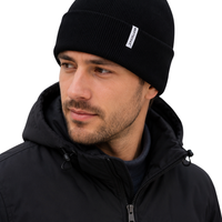 Bonnet Chauffant – Beanie Noire Électrique