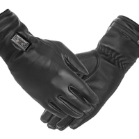 Gants Chauffants en Cuir pour Femme – Dual Heating