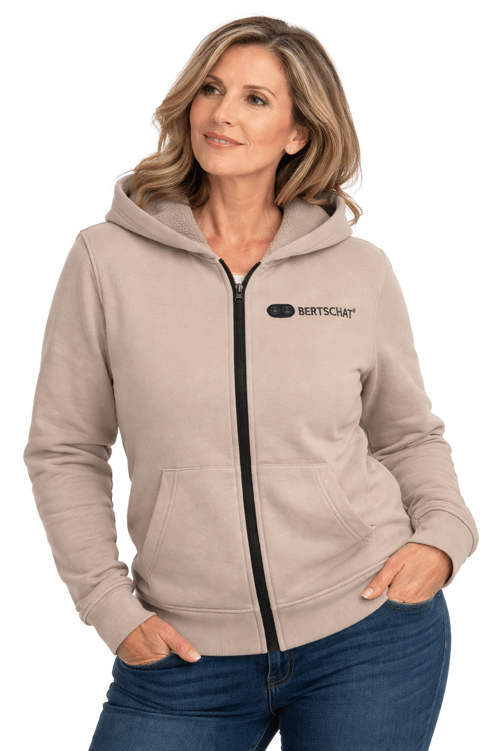 Veste Chauffante Femmes - Dual-Heating | USB - Beige