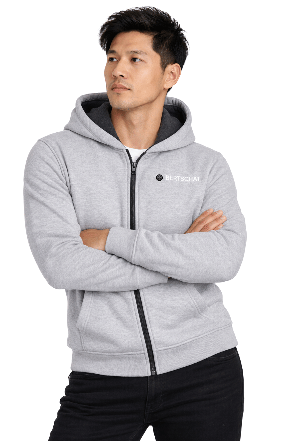 Veste Chauffante Hommes- PRO | USB - Gris