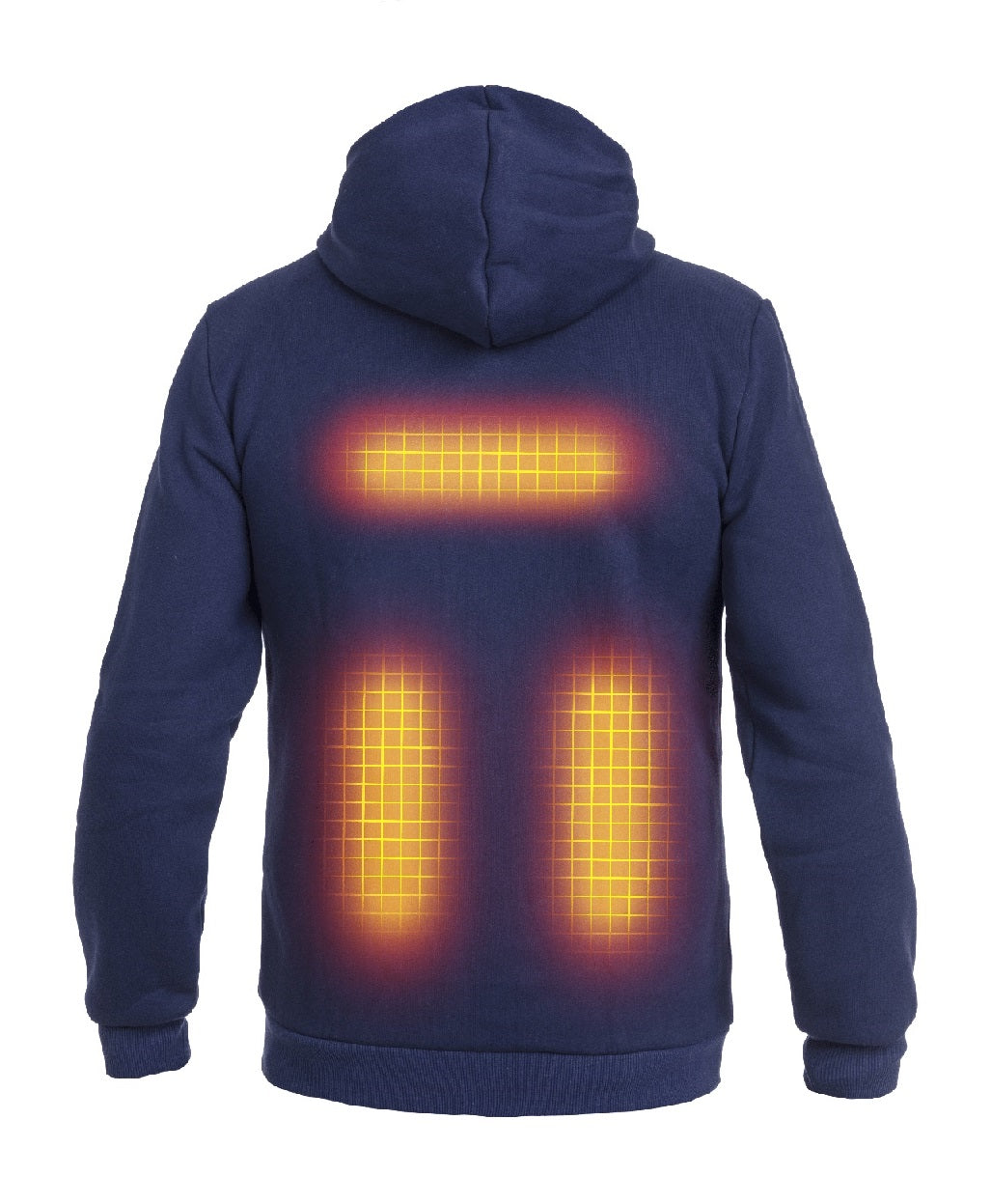Veste Chauffante USB 5 Zones Gilet Veste Chauffante Chauffante Pour Hommes Et Femmes USB Vêtements Chauffants électriques En Veste Coupe-vent Imperméable Doublure Amovible - 13