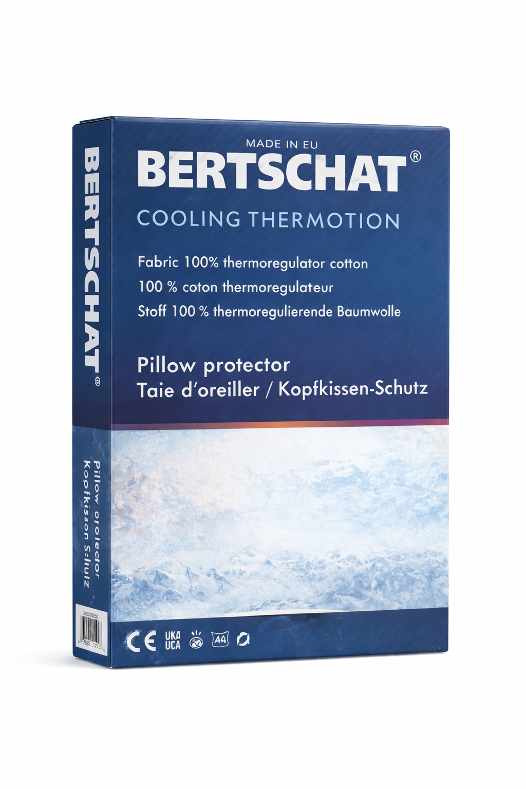 Taie D’Oreiller Rafraîchissante 40x60cm BERTSCHAT - Régulation Thermique Innovante
