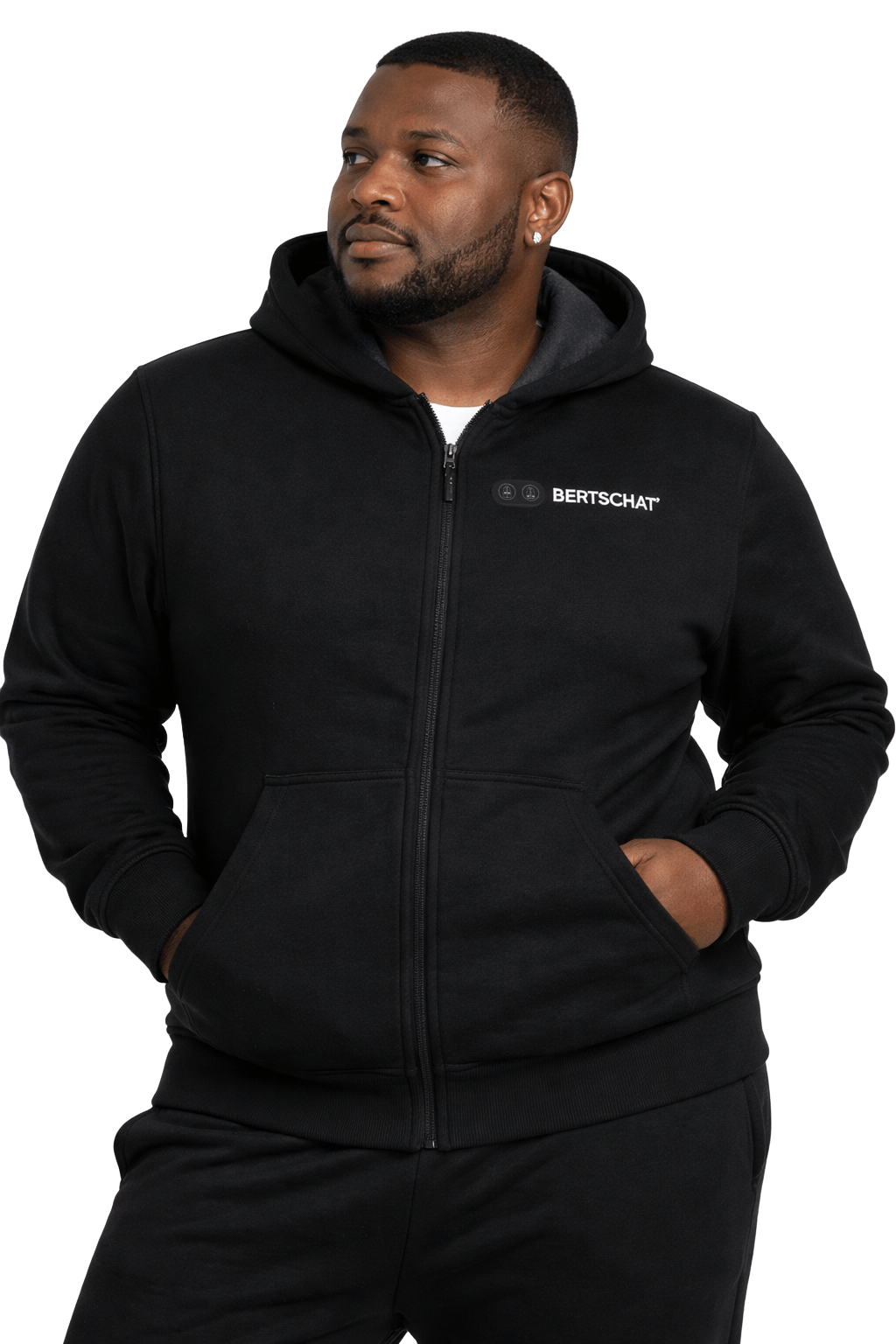 Veste Chauffante Hommes - Dual-Heating | USB - Noir