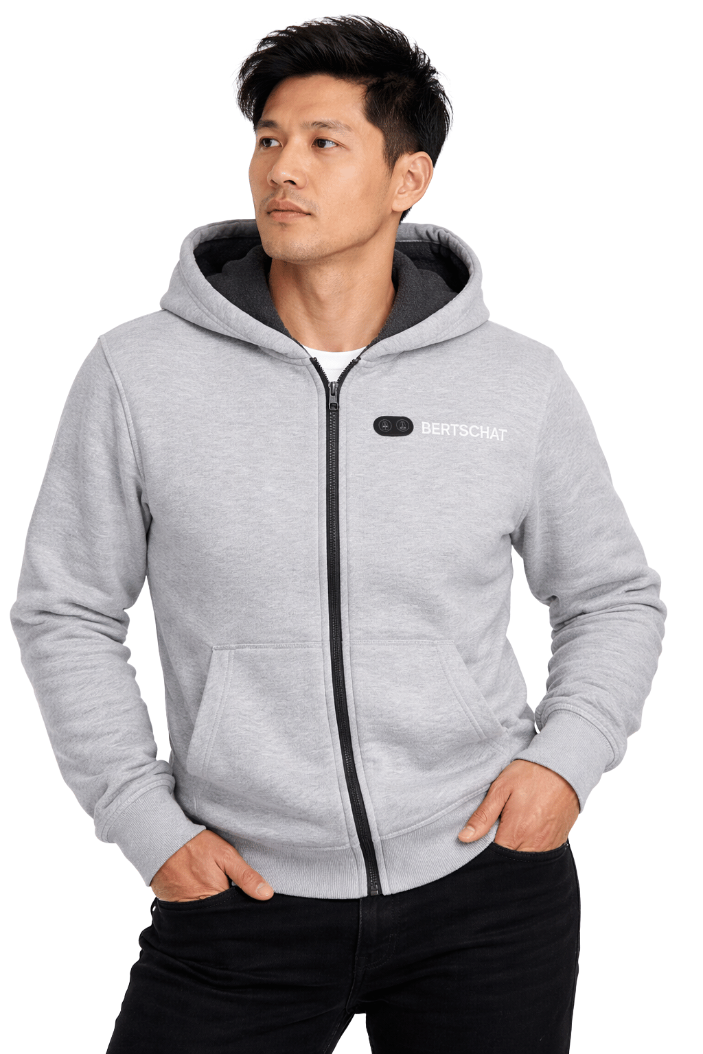 Veste Chauffante Hommes - Dual-Heating | USB - Gris