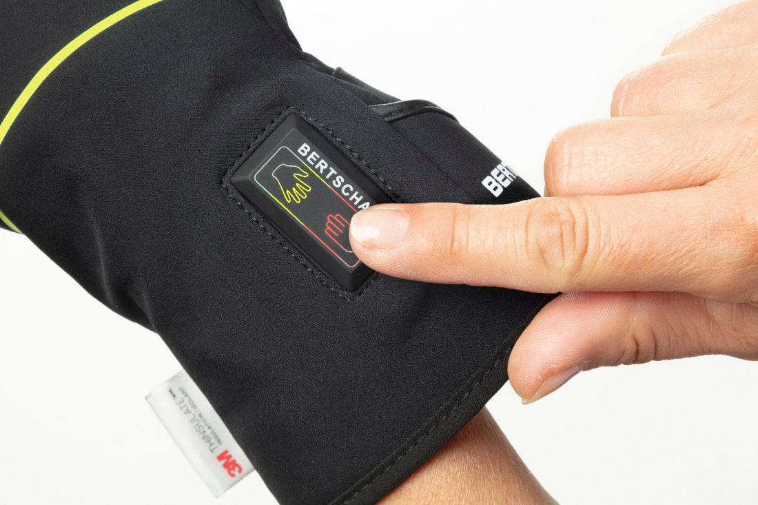 BERTSCHAT® Gants de Vélo Chauffants PRO - Dual-Heating