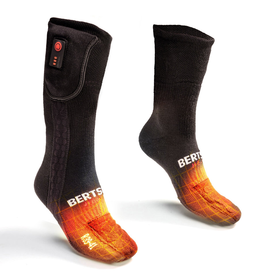 Chaussettes Chauffantes - ELITE | USB - Modèle Randonnée