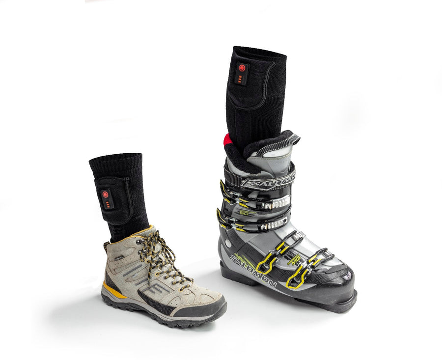 Chaussettes Chauffantes - ELITE | USB - Modèle Randonnée