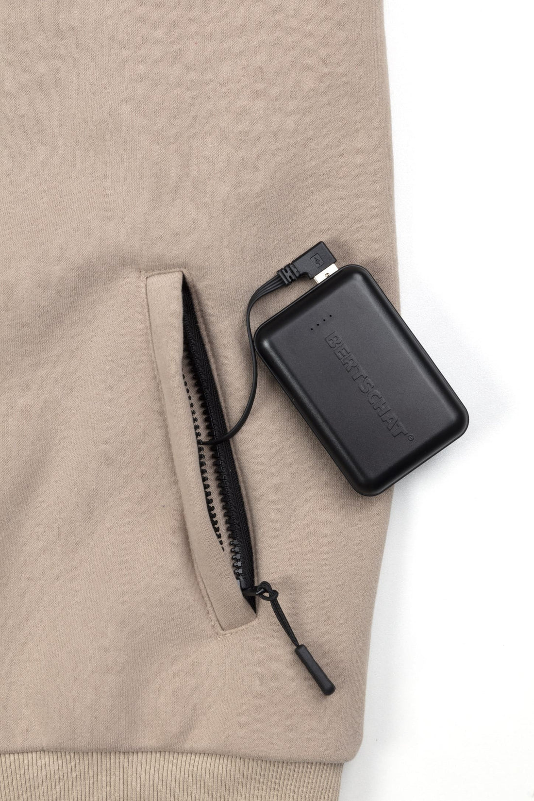 Veste Chauffante Femmes - Dual-Heating | USB - Beige