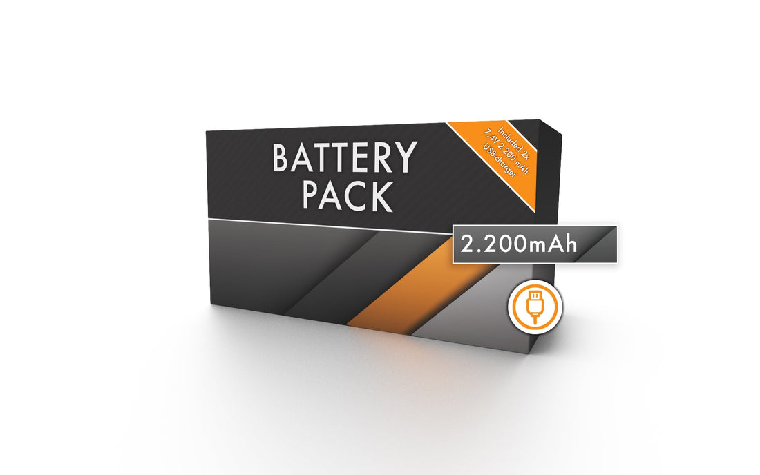 Pack Batteries 2.200 mAh | USB