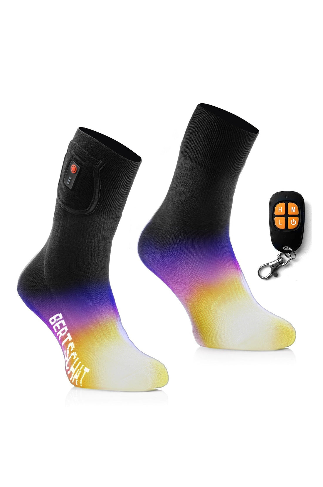 Chaussettes Chauffantes - PRO | USB - Modèle Randonnée