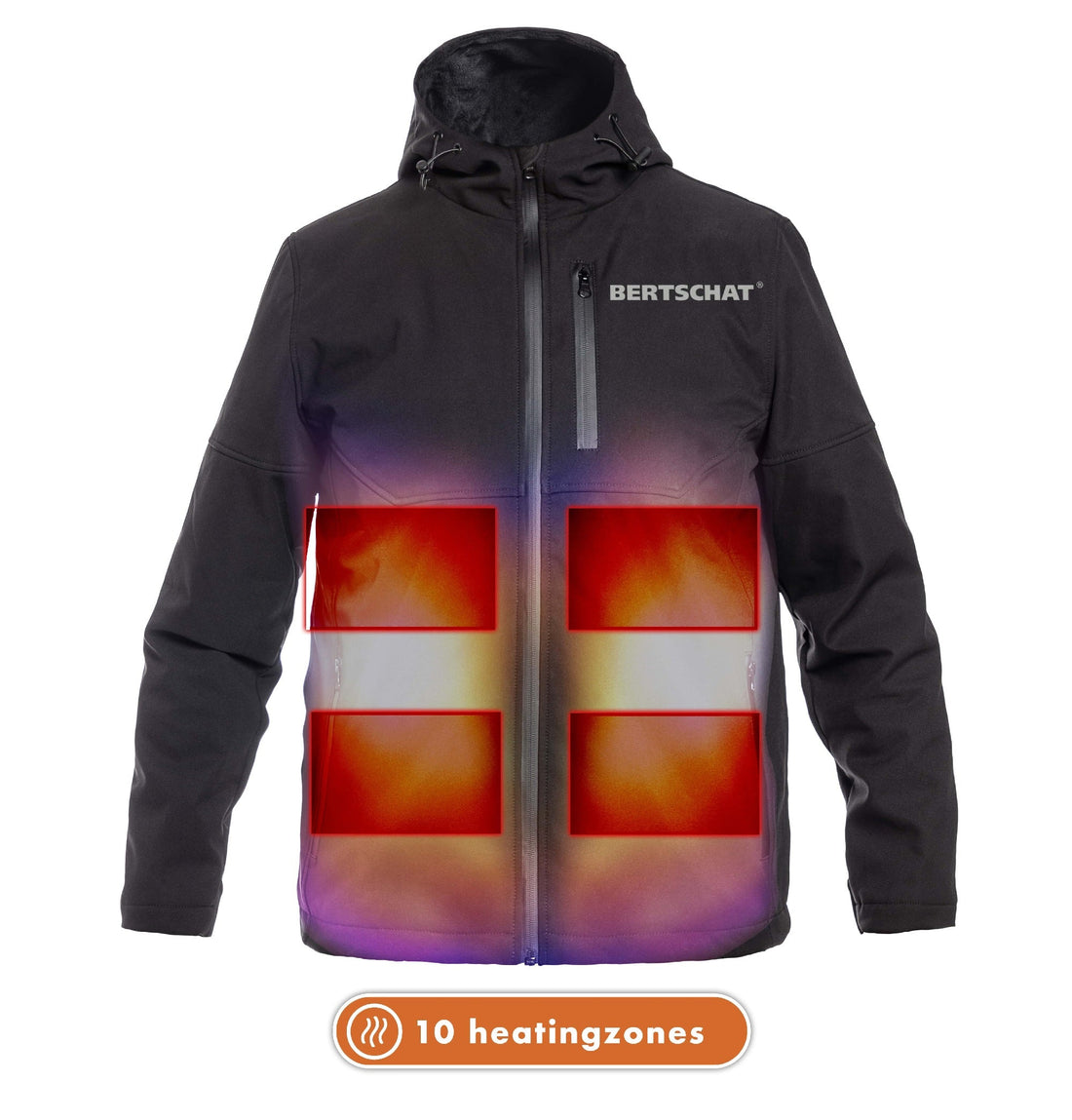 Imperméable Chauffant - Dual-Heating | USB - Hommes